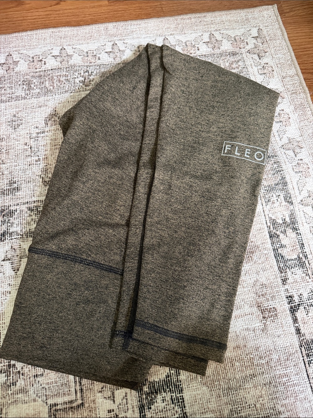 Fleo Olive Green / Toffee Heather Performance Leggings